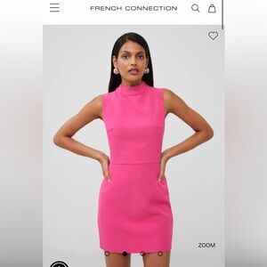 French Connection Pink Mini Dress